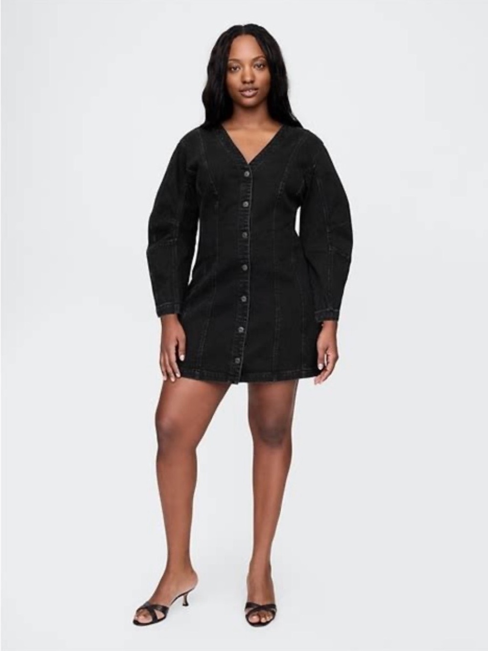Gap Barrel Sleeve Dress